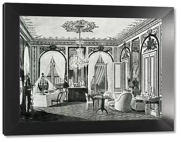 Empress Eugenie's dressing room, Saint-Cloud Palace, Paris