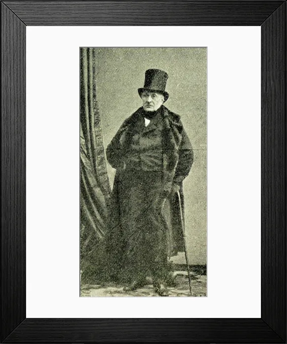 Framed Print : Francois Guizot, French historian and statesman Framed Print : Francois Guizot, French historian and statesman
