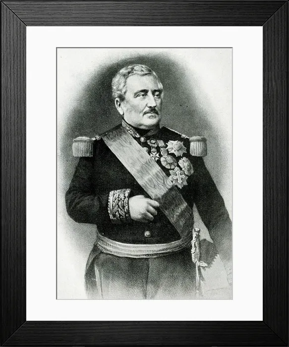 Framed Print : Jean-Baptiste Vaillant, French general and politician Framed Print : Jean-Baptiste Vaillant, French general and politician