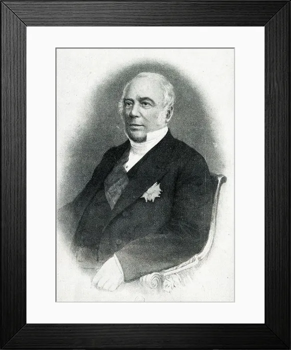 Framed Print : Raymond-Theodore Troplong, French politician