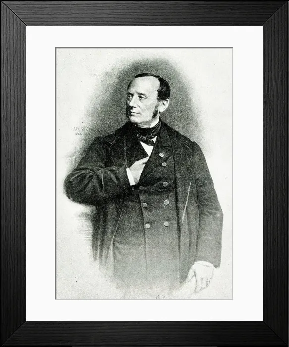 Framed Print : Adolphe Billault, French lawyer and politician Framed Print : Adolphe Billault, French lawyer and politician