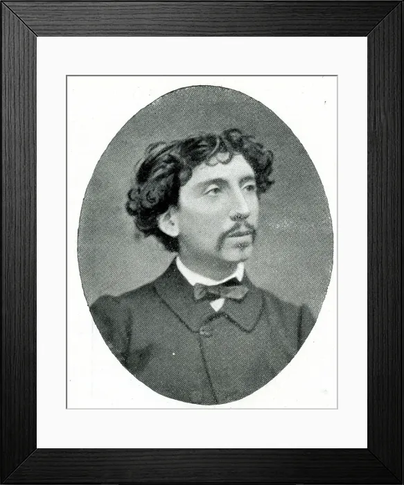 Framed Print : Charles Garnier, French architect Framed Print : Charles Garnier, French architect