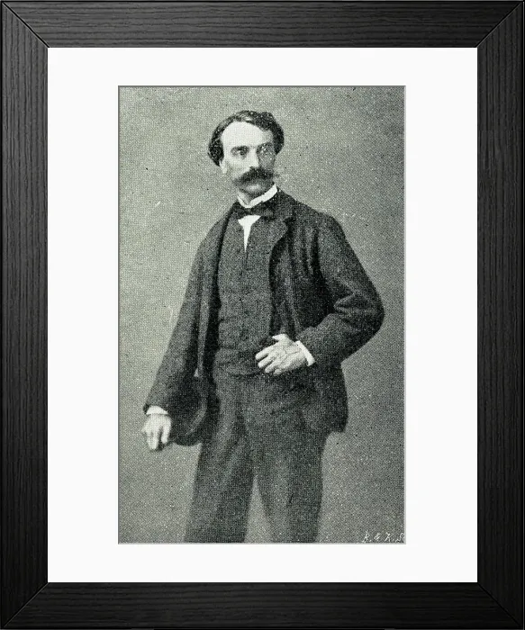 Framed Print : Jean-Leon Gerome, French painter and sculptor Framed Print : Jean-Leon Gerome, French painter and sculptor