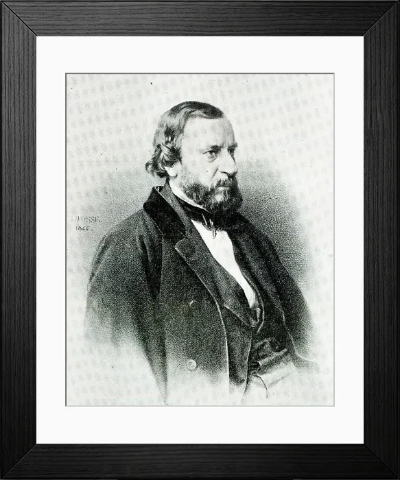 Framed Print : Constant Troyon, French artist Framed Print : Constant Troyon, French artist