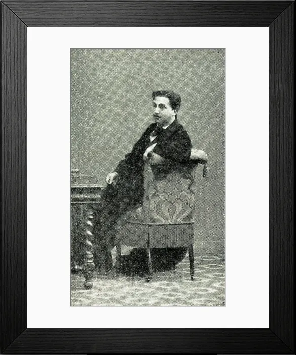 Framed Print : Jules Joseph Lefebvre, French artist Framed Print : Jules Joseph Lefebvre, French artist