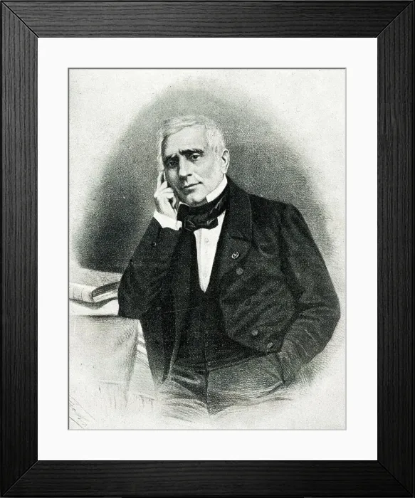 Framed Print : Eugene Scribe, French author Framed Print : Eugene Scribe, French author
