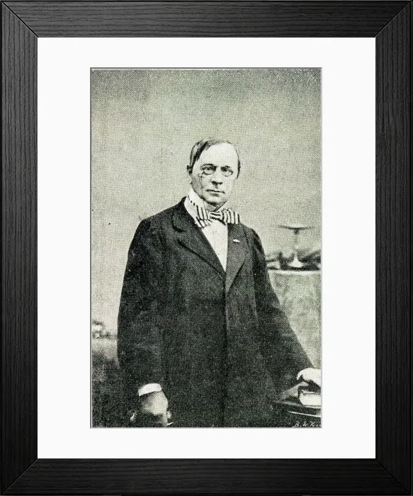 Framed Print : Emile de Girardin, French journalist, publisher, politician Framed Print : Emile de Girardin, French journalist, publisher, politician
