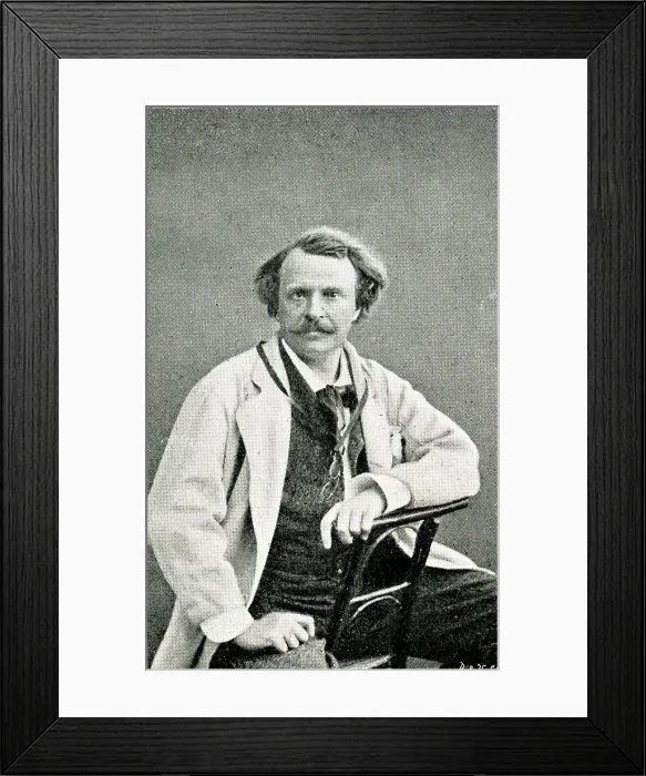Framed Print : Gaspard-Felix Tournachon, aka Nadar, French photographer Framed Print : Gaspard-Felix Tournachon, aka Nadar, French photographer