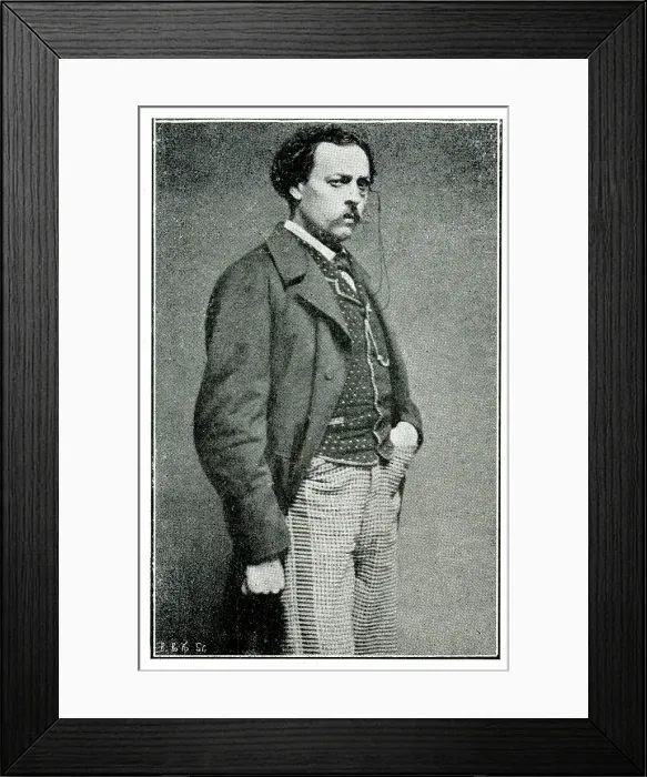 Framed Print : Aurelien Scholl, French author and journalist Framed Print : Aurelien Scholl, French author and journalist