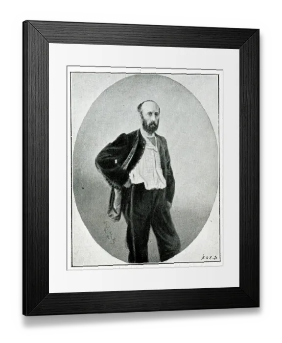 Framed Print : Ernest-Aime Feydeau, French novelist and playwright Framed Print : Ernest-Aime Feydeau, French novelist and playwright