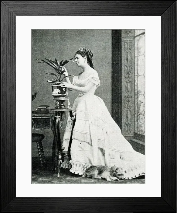Framed Print : Marguerite Bellanger, French actress and courtesan Framed Print : Marguerite Bellanger, French actress and courtesan