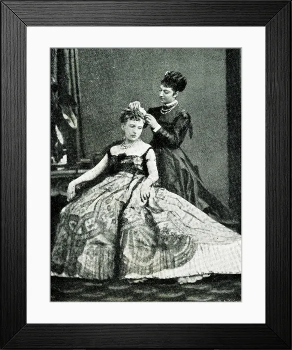Framed Print : Cora Pearl, English courtesan in France Framed Print : Cora Pearl, English courtesan in France