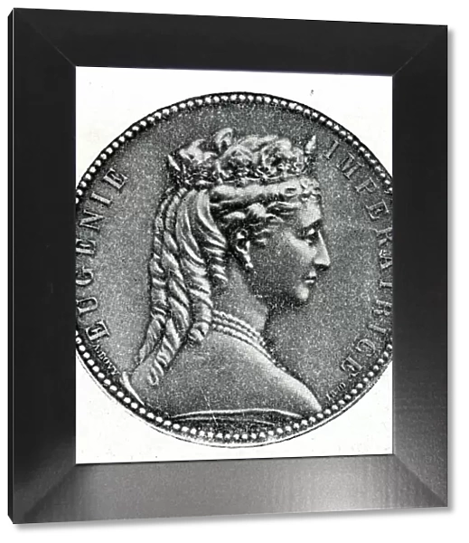 Silver medal, Empress Eugenie's visit to Egypt