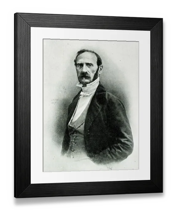 Framed Print : Louis-Eugene Cavaignac, French general and politician Framed Print : Louis-Eugene Cavaignac, French general and politician