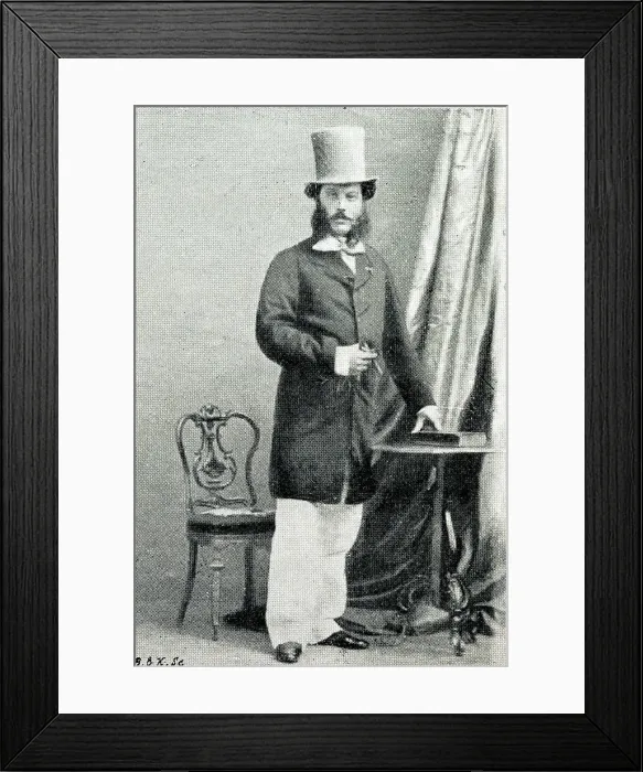 Framed Print : Prince Metternich, Austrian ambassador to France Framed Print : Prince Metternich, Austrian ambassador to France