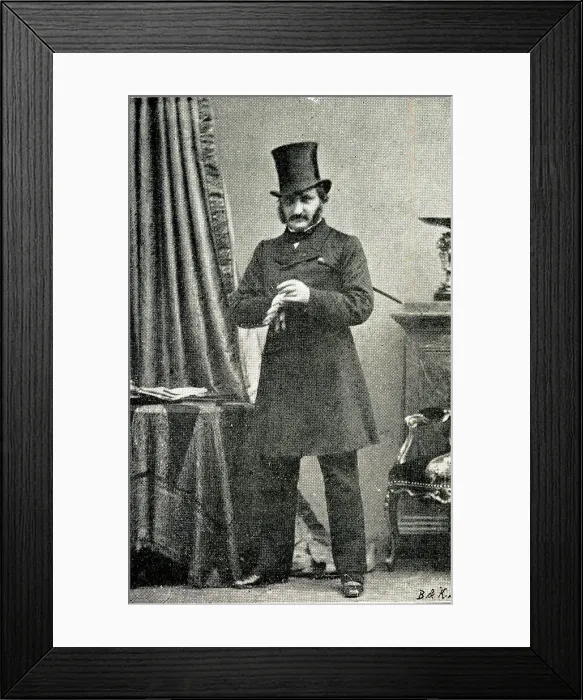 Framed Print : Adolphe de Forcade de la Roquette, French politician Framed Print : Adolphe de Forcade de la Roquette, French politician