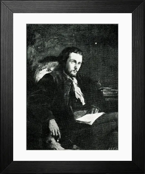 Framed Print : Emile Bergerat, French poet, playwright and essayist Framed Print : Emile Bergerat, French poet, playwright and essayist