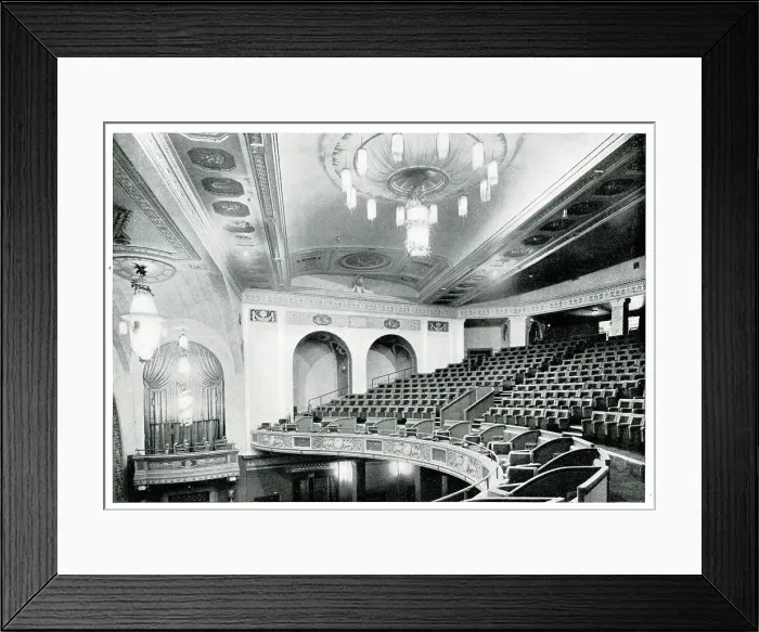 Framed Print : Balcony of Regent Theatre, Brighton, Sussex Framed Print : Balcony of Regent Theatre, Brighton, Sussex