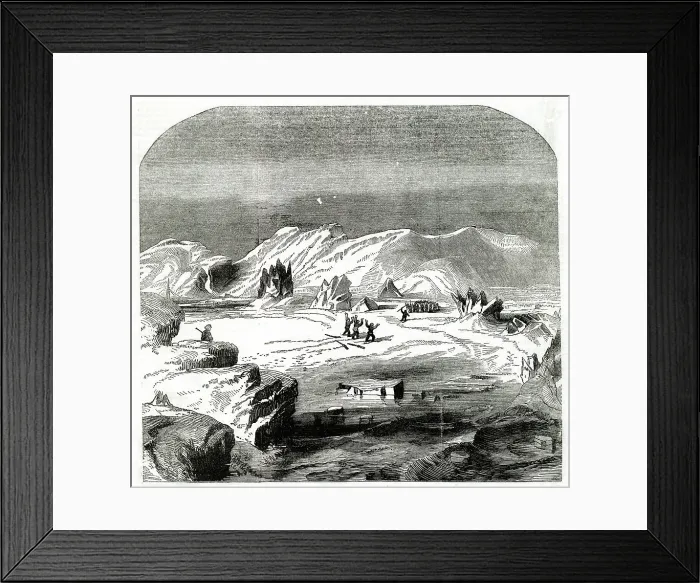 Framed Print : Franklin expedition, North West Passage Framed Print : Franklin expedition, North West Passage