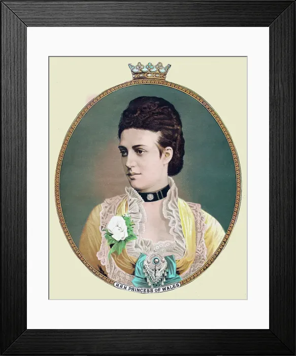 Framed Print : Alexandra, Princess of Wales