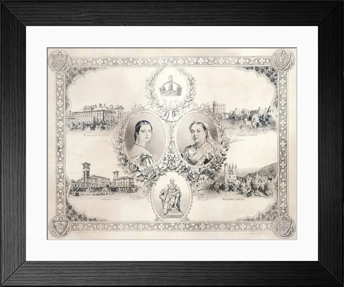 Framed Print : Queen Victoria - Golden Jubilee Framed Print : Queen Victoria - Golden Jubilee
