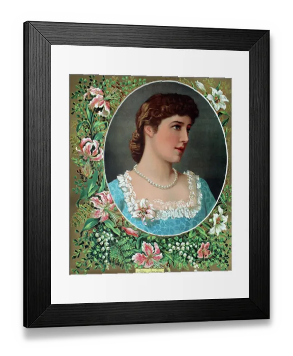 Framed Print : Lillie Langtry, British actress Framed Print : Lillie Langtry, British actress