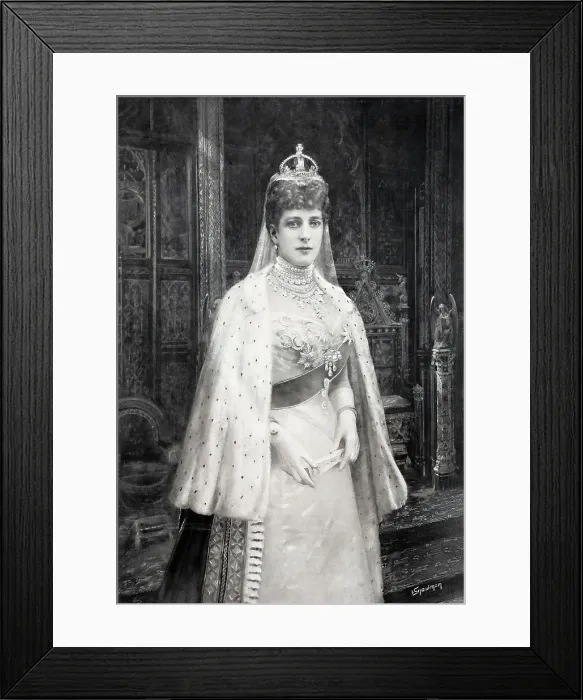 Framed Print : Queen Alexandra