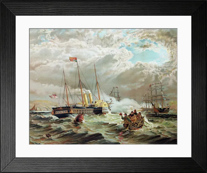 Framed Print : Royal Yacht, HMY Victoria and Albert Framed Print : Royal Yacht, HMY Victoria and Albert