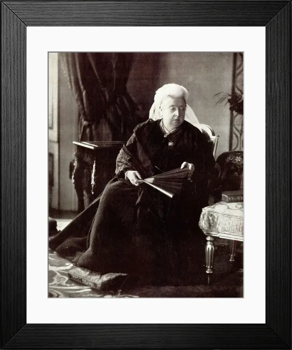 Framed Print : Queen Victoria at Osborne House, Isle of Wight Framed Print : Queen Victoria at Osborne House, Isle of Wight