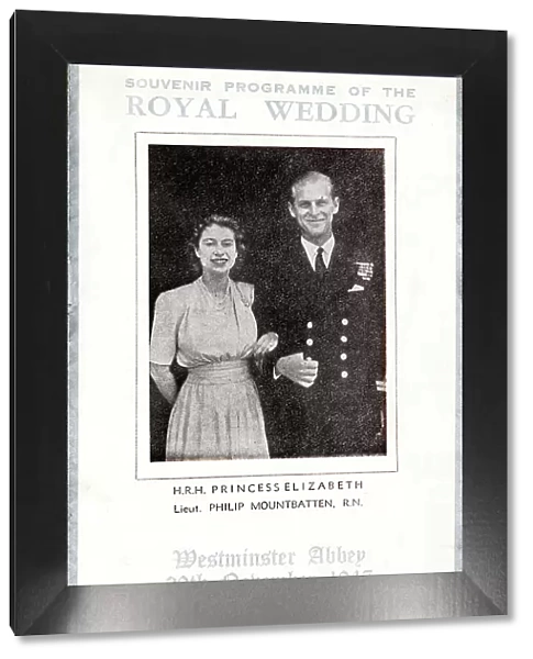 Princess Elizabeth and Philip Mountbatten, royal wedding