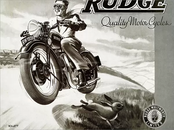 Advert, Rudge-Whitworth Quality Motor Cycles