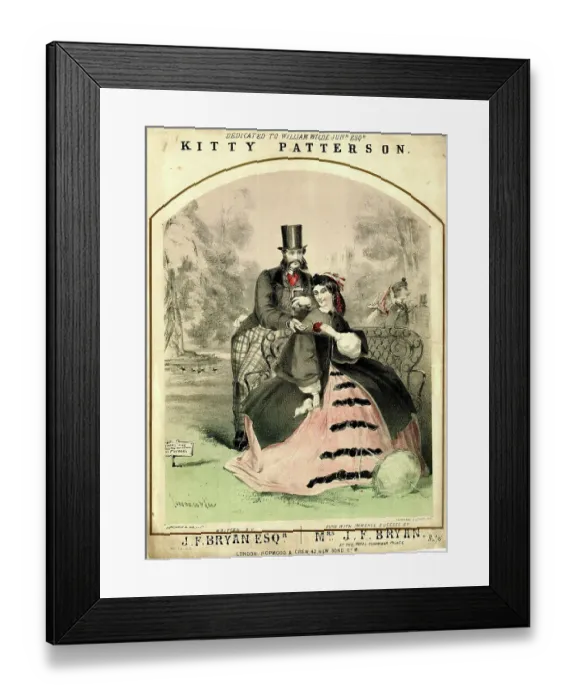Framed Print : Music cover, Kitty Patterson Framed Print : Music cover, Kitty Patterson