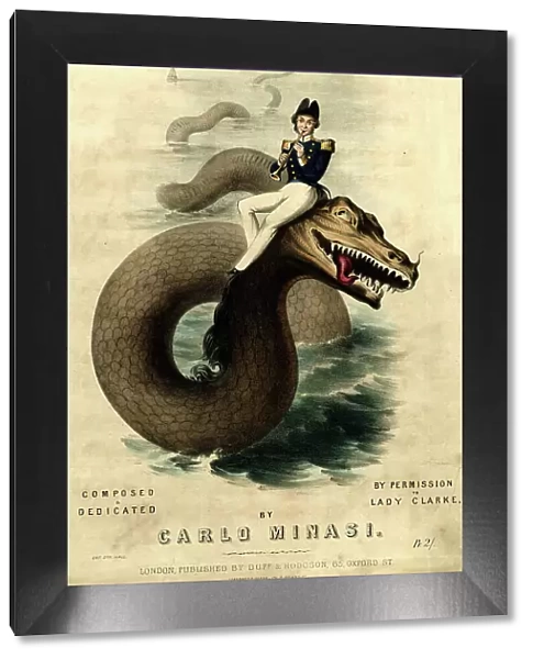 Music cover, The Sea Serpent Polka