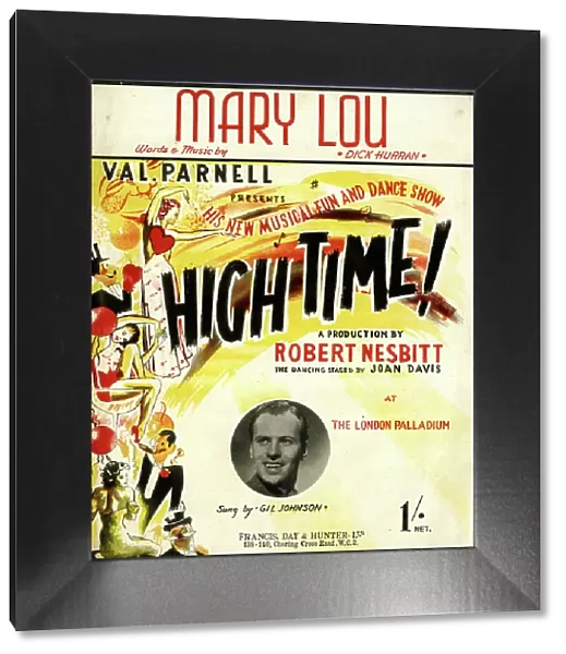 Music cover, Mary Lou, from High Time!