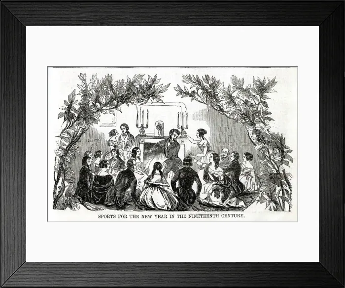 Framed Print : Sports for the New Year in the Nineteenth Century Framed Print : Sports for the New Year in the Nineteenth Century