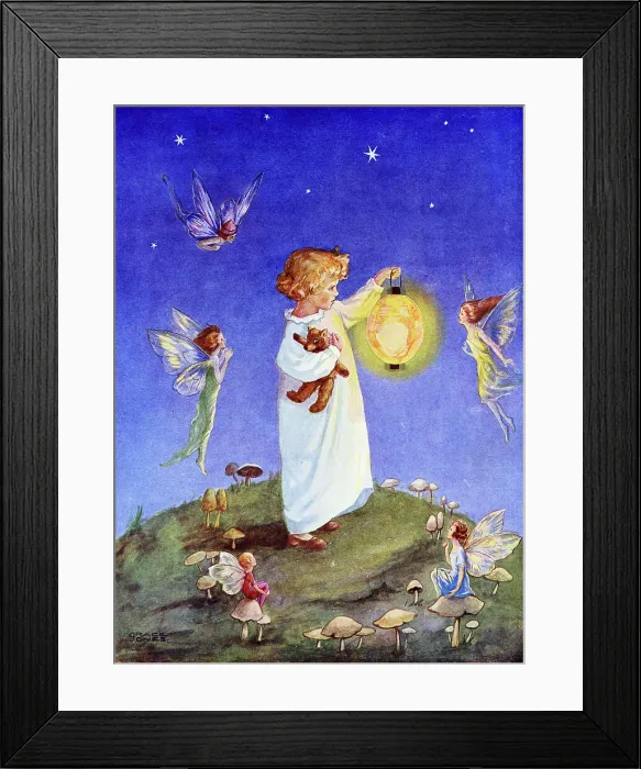 Framed Print : The Fairy Lantern, by Grace Jones Framed Print : The Fairy Lantern, by Grace Jones