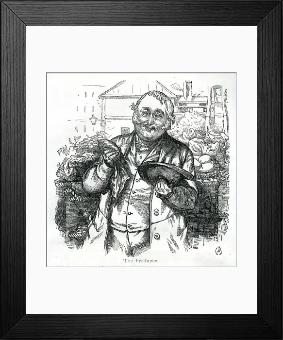Framed Print : The Food Producer, Covent Garden Market, London Framed Print : The Food Producer, Covent Garden Market, London
