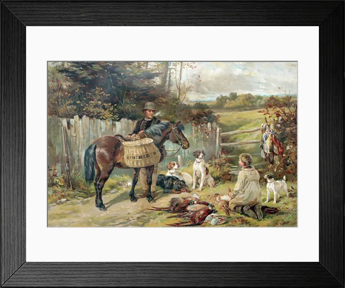 Framed Print : The Gamekeeper Framed Print : The Gamekeeper