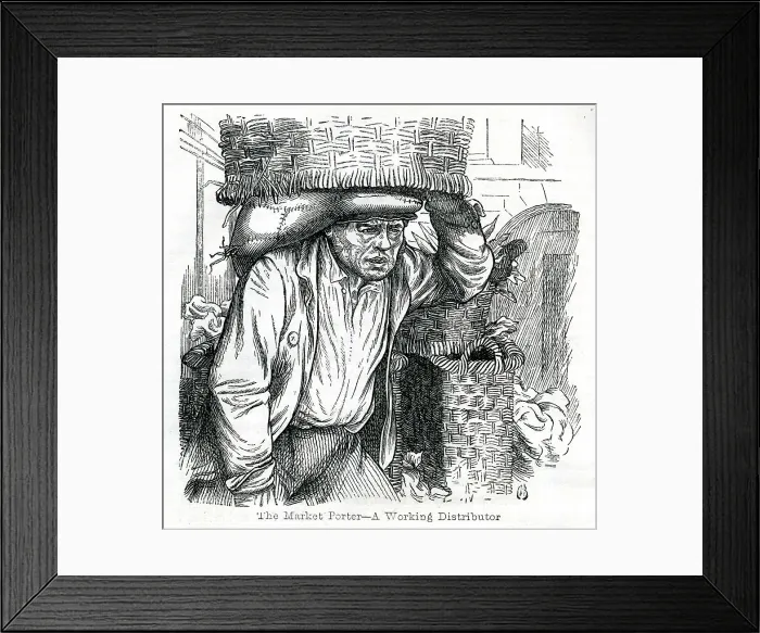 Framed Print : The Market Porter, Covent Garden Market, London Framed Print : The Market Porter, Covent Garden Market, London