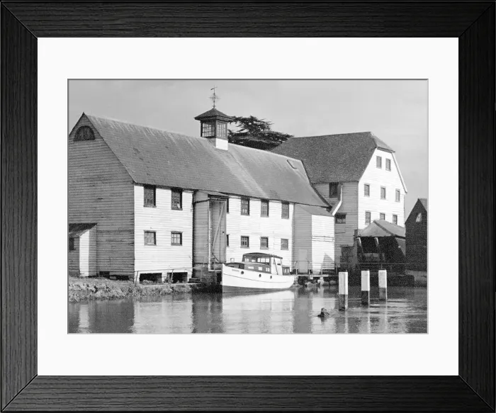 Framed Print : A Quayside warehouse Framed Print : A Quayside warehouse