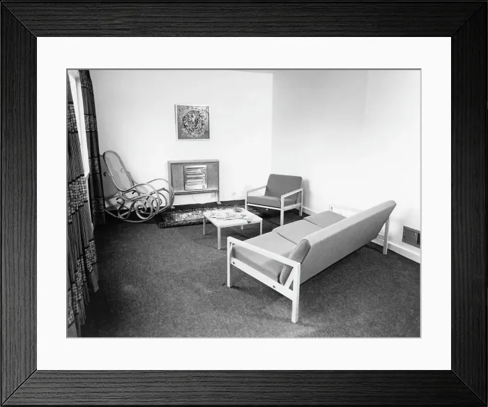 Framed Print : Chic but spartan interior decoration Framed Print : Chic but spartan interior decoration