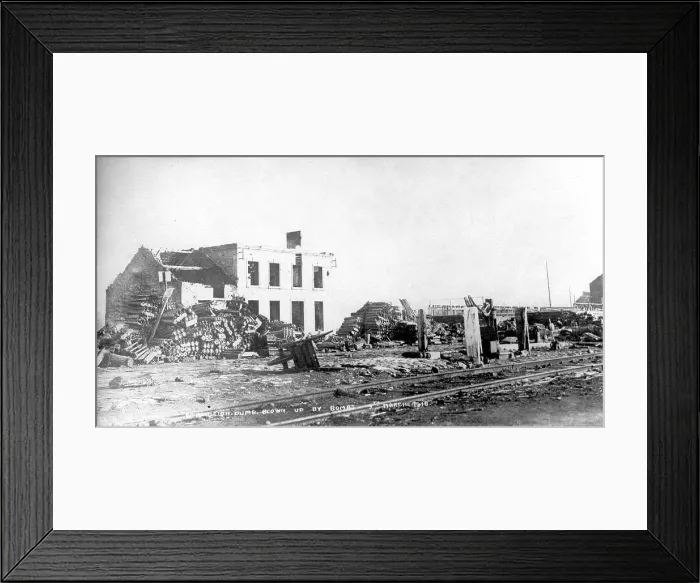 Framed Print : Attre ammunition dump Framed Print : Attre ammunition dump