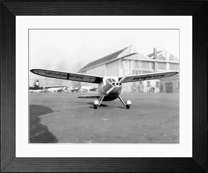 Framed Print : Megow's Models's Stinson 105 Framed Print : Megow's Models's Stinson 105