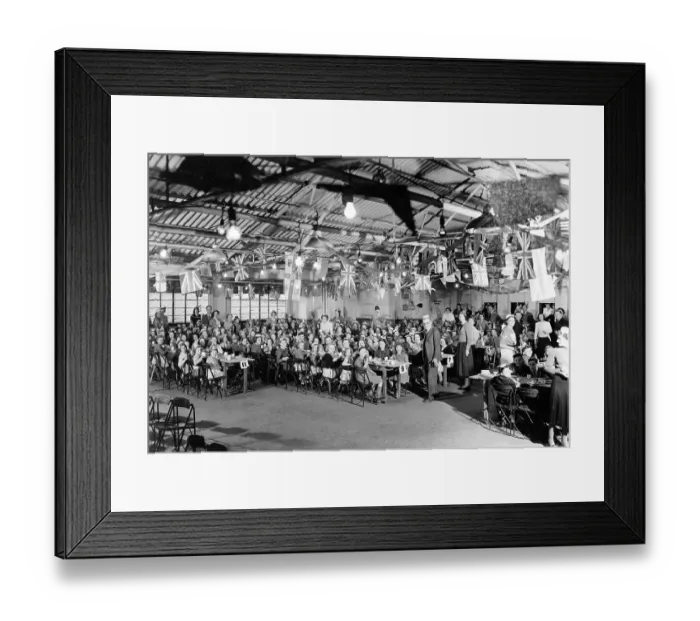 Framed Print : Girl's School Empire Day party Framed Print : Girl's School Empire Day party