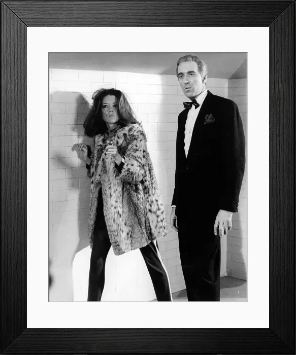 Framed Print : Emma Peel in The Avengers Framed Print : Emma Peel in The Avengers