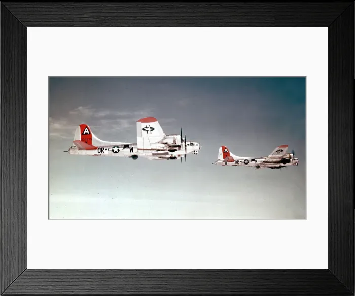 Framed Print : Boeing B-17G Flying Fortresses flying on a mission Framed Print : Boeing B-17G Flying Fortresses flying on a mission