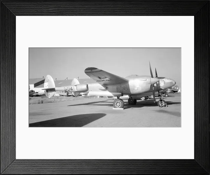 Framed Print : Lockheed P-38M Lightning 504 Framed Print : Lockheed P-38M Lightning 504