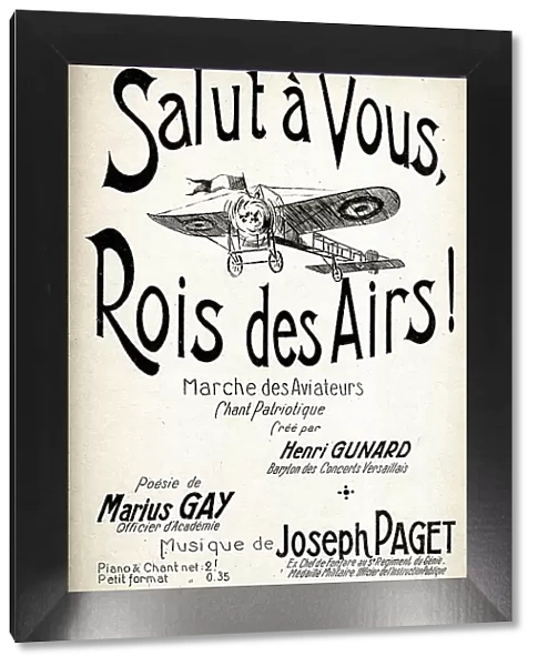 Music cover, Salut a Vous, Rois des Airs! WW1
