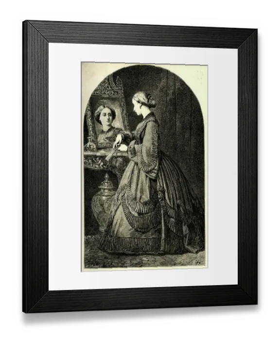 Framed Print : Grand Duchess Louis of Hesse, Princess Alice Framed Print : Grand Duchess Louis of Hesse, Princess Alice