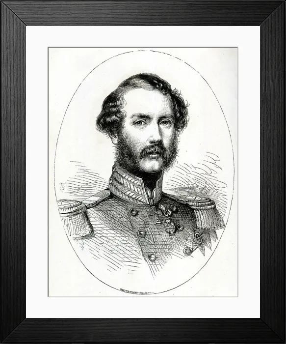 Framed Print : Prince Christian of Denmark, King Christian IX Framed Print : Prince Christian of Denmark, King Christian IX